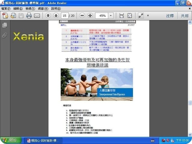 【補充】 Xenia的幼腦檢測報告 - 第14張圖 【補充】 Xenia的幼腦檢測報告