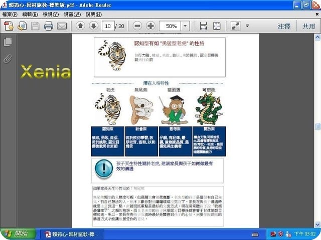 【補充】 Xenia的幼腦檢測報告 - 第9張圖 【補充】 Xenia的幼腦檢測報告