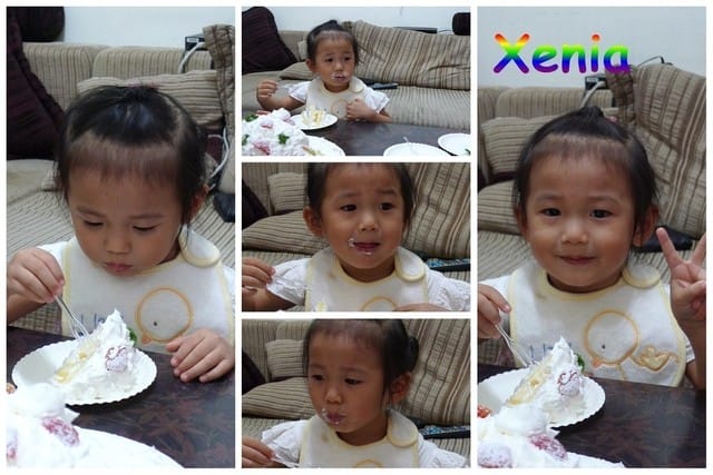 Xenia滿三歲嚕！！