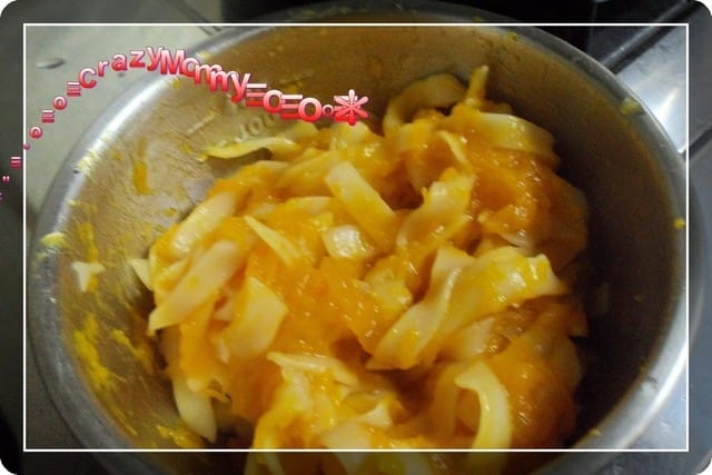 ※ 副食品 ※ 自製南瓜煎麵