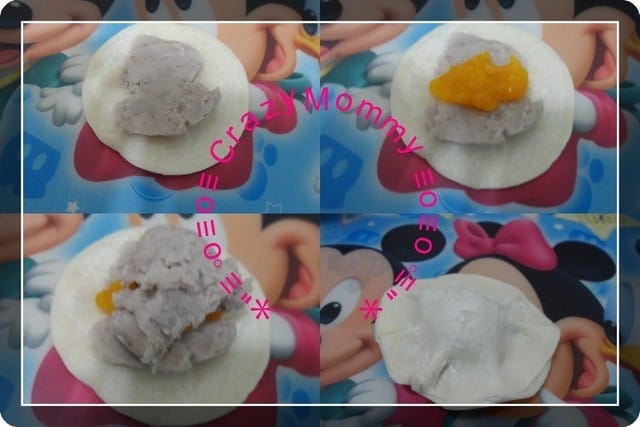 ※ 副食品之親子廚房 ※ 自製香酥芋頭餅