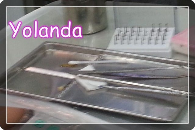 Yolanda一歲半定期牙檢