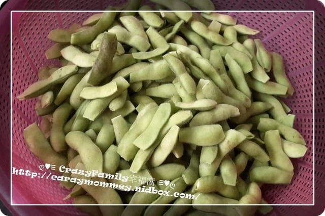 DIY消暑聖品~~涼拌鹽味毛豆&涼拌蒜香毛豆