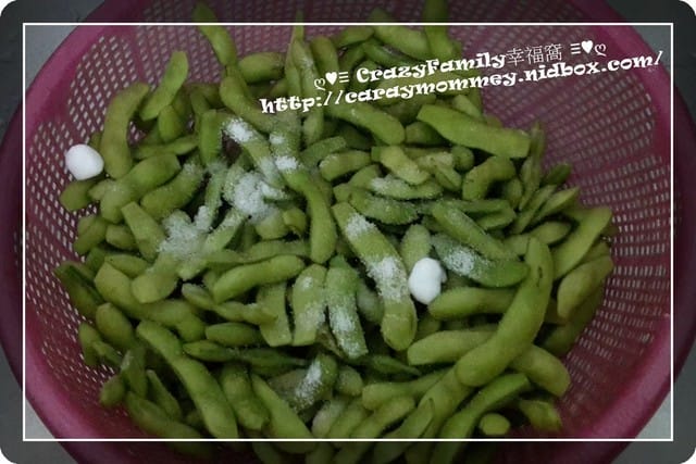 DIY消暑聖品~~涼拌鹽味毛豆&涼拌蒜香毛豆