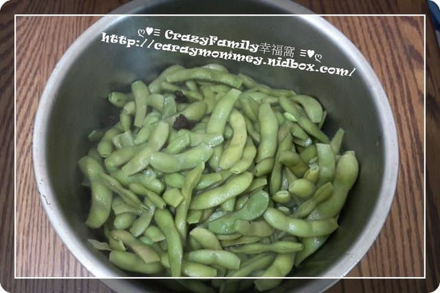 DIY消暑聖品~~涼拌鹽味毛豆&涼拌蒜香毛豆