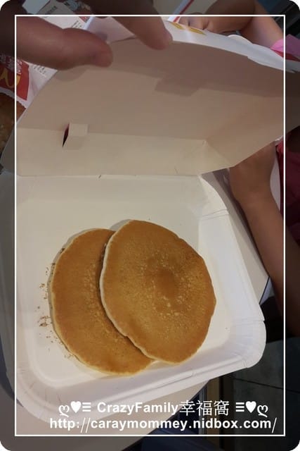 首次享用麥當勞早餐