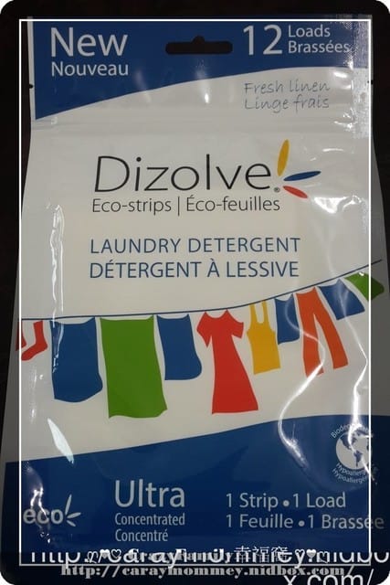 §試用體驗§ Dizolve蒂柔芙 奈米級高效環保即溶洗衣紙 - 第2張圖 §試用體驗§ Dizolve蒂柔芙 奈米級高效環保即溶洗衣紙