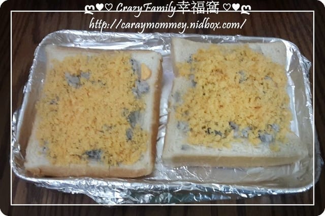 ღ♥♡ 2016-0308 ♡♥ღ 創意早餐之起司吻仔魚厚片