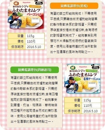 § 試吃體驗 § 【日本火腿】歐姆蛋料理包 - 第3張圖 § 試吃體驗 § 【日本火腿】歐姆蛋料理包