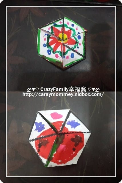 簡易DIY之六角翻轉卡 - 第4張圖 簡易DIY之六角翻轉卡