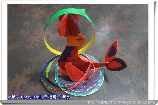 § XeNia上課趣 § 美勞勞作之海豹丟環