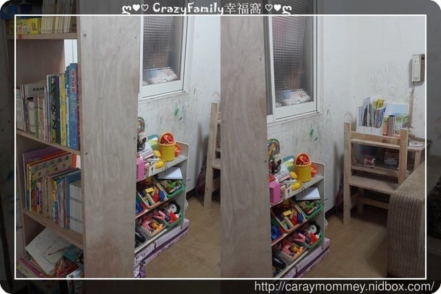 老爸的愛心ღ木工DIY書桌椅 + 書櫃