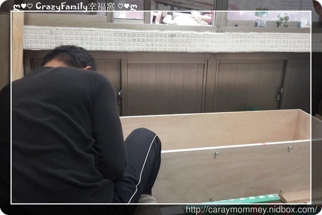 老爸的愛心ღ木工DIY書桌椅 + 書櫃