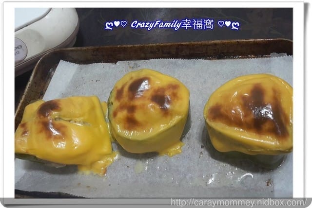 ღ♥♡ 2017-0403 ♡♥ღ 煮夫上菜之起司青椒鑲肉