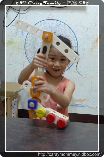 ✿ღ 育兒好物分享 ✿ღ 【班恩傑尼】全腦開發PCS螺絲組合建構積木組