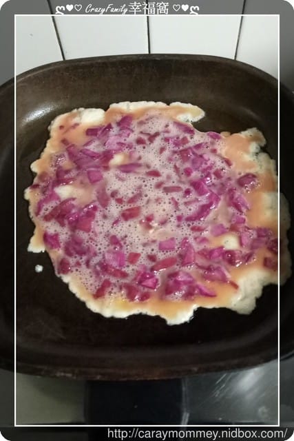 新料理 α 火龍果煎蛋