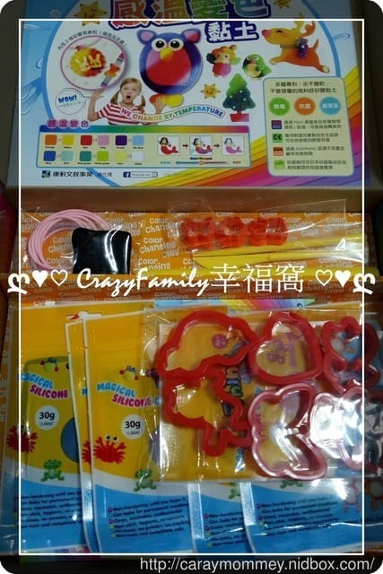 ✿ღ 育兒好物分享 ✿ღ Think-Doh 七色感溫變色黏土（康軒文教代理想可多黏土）