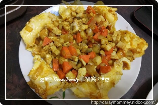 ღ942就是愛料理ღ 蛋包蔬食