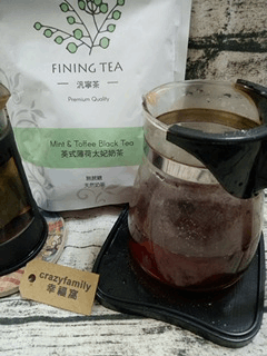 § 新品試喝 § FiningTea汎寧茶讓您擁有減糖紓壓的下午茶不再困難◇英式薄荷太妃奶茶◇