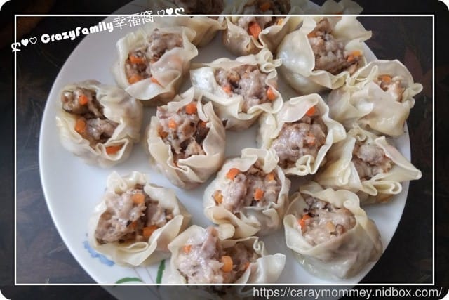 ღ942就是愛料理ღ  新菜色 δ 自製鮮蝦燒賣