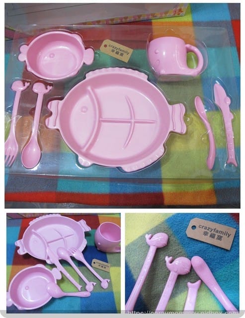 ✿ღ 育兒好物分享 ✿ღ 愛孩子就要使用快樂海洋派對禮盒無毒餐具組一起愛護環境