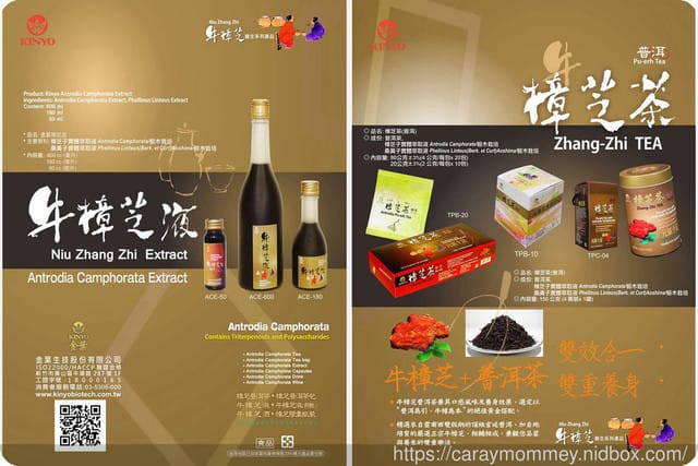 KINYO金葉牛樟芝系列