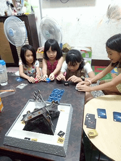 又一款讓大人小孩為之瘋狂玩樂的Kiddy Kiddo 飛天小忍者ε有趣桌遊分享