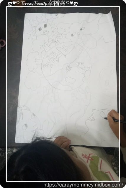 XeNia愛畫畫~我繪愛地球創作