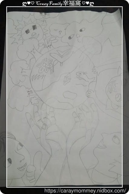 XeNia愛畫畫~我繪愛地球創作