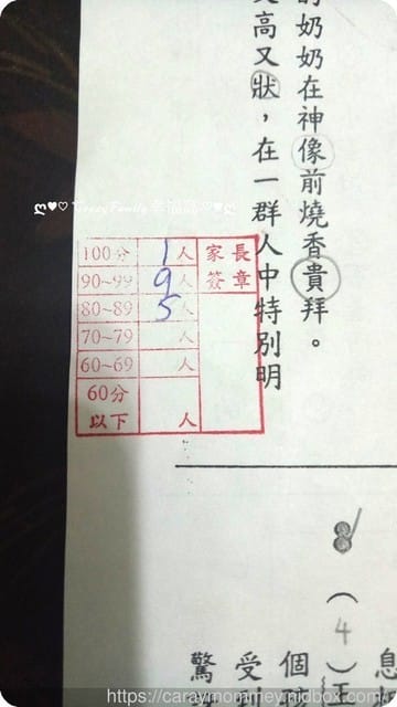 § XeNia上課趣 § XeNia小三上國語期中考