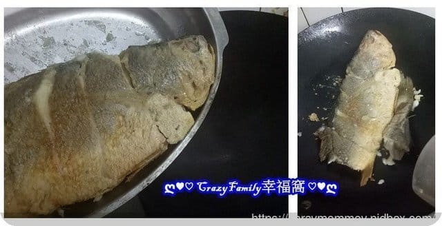 ღ942就是愛料理ღ 香煎黃魚+黃魚湯泡飯