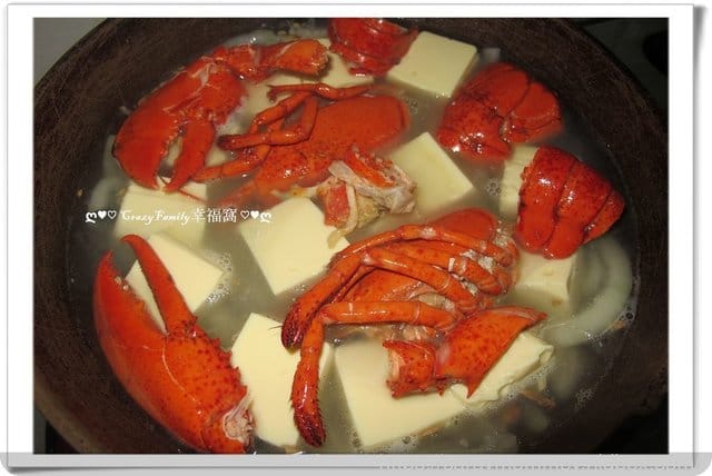 ღ942就是愛料理ღ 蒜蓉波士頓龍蝦冬粉煲