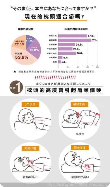 □■好物分享■□ 殿堂の夢枕∞好的枕頭是適合每一個人
