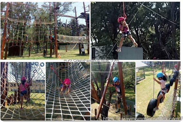 親子探索、寓教娛樂，超好玩高低空設施~北台灣最多探險去處☆TYCA桃園青年體驗學習園區
