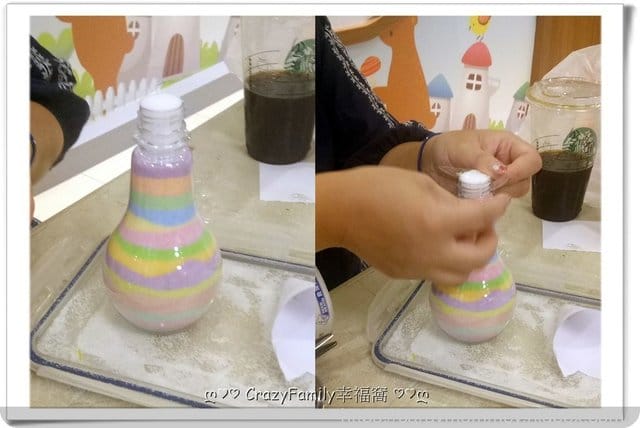 ├ 寶貝體驗去 ┤ 彩虹燈泡DIY