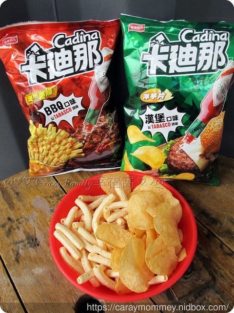 新品上市∮卡迪那 X TABASCO聯名推出辣美式料理口味零食