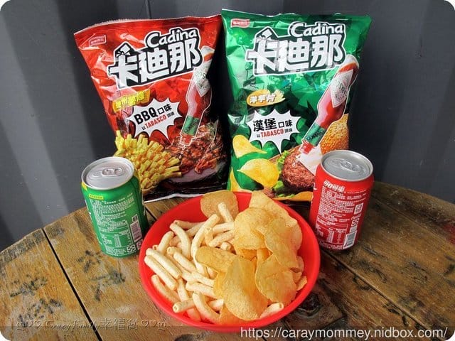 新品上市∮卡迪那 X TABASCO聯名推出辣美式料理口味零食