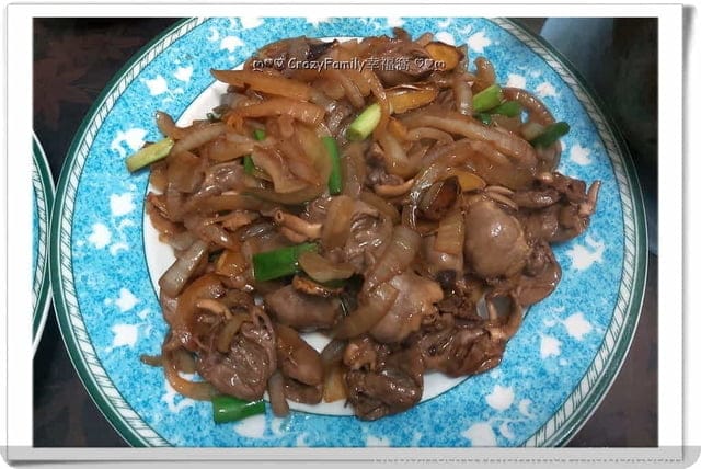 ღ942就是愛料理ღ白斬雞+醬燒洋蔥雞心