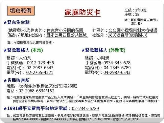 開學須知懶人包