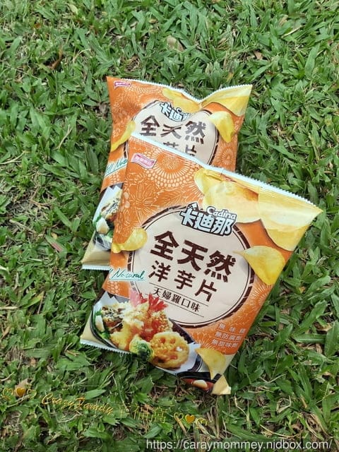 卡廸那全天然洋芋片新推薦§天婦羅口味§濃郁香醇的日式和風口味