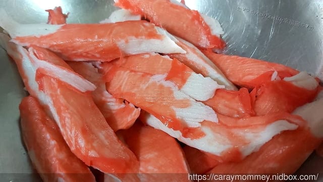 ღ942就是愛料理ღ 松葉蟹味腿蒸蛋