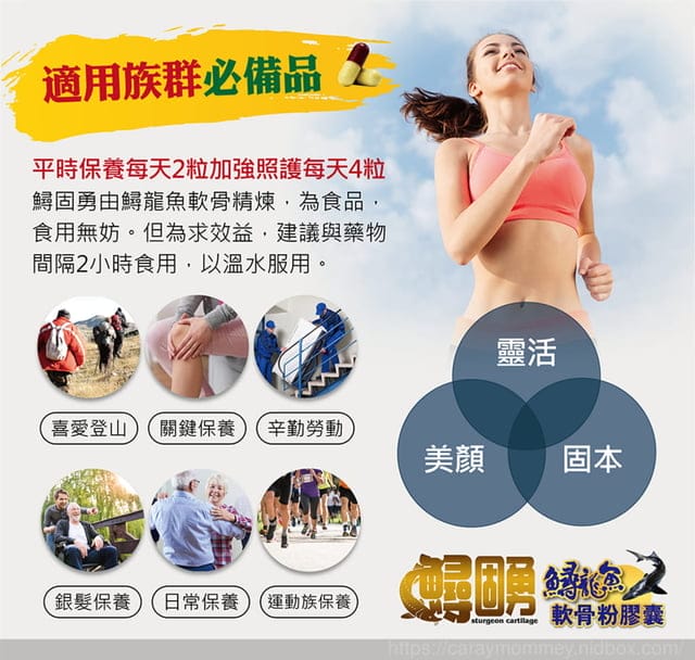 【保健食品開箱】菲比鱘常鱘固勇軟骨粉膠囊