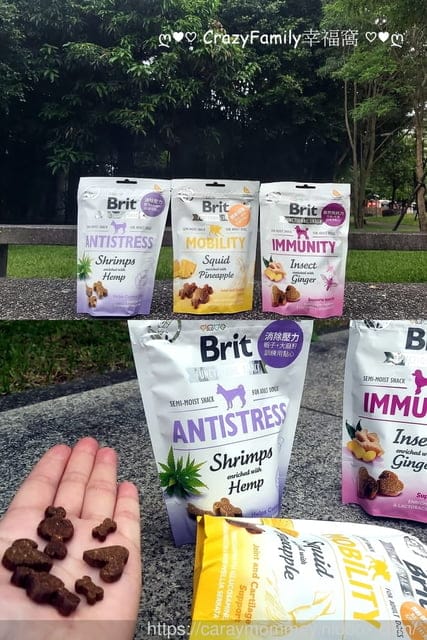 【寵物零食推薦】分享自然食材咘莉Brit機能性寵物零食