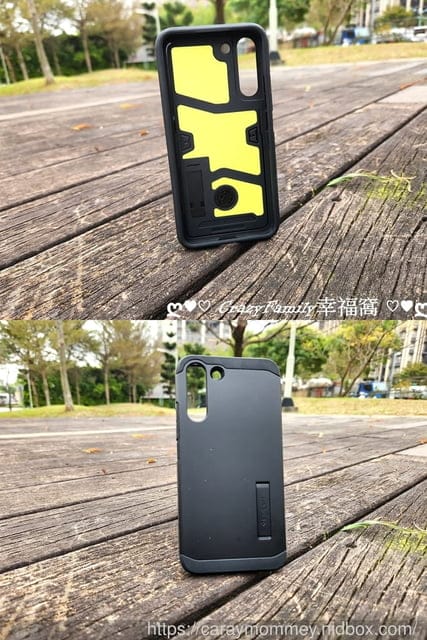 具有足夠防護力，擁有良好支援性又外觀極致的S22+軍規防摔保護殼