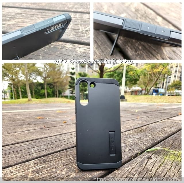 具有足夠防護力，擁有良好支援性又外觀極致的S22+軍規防摔保護殼