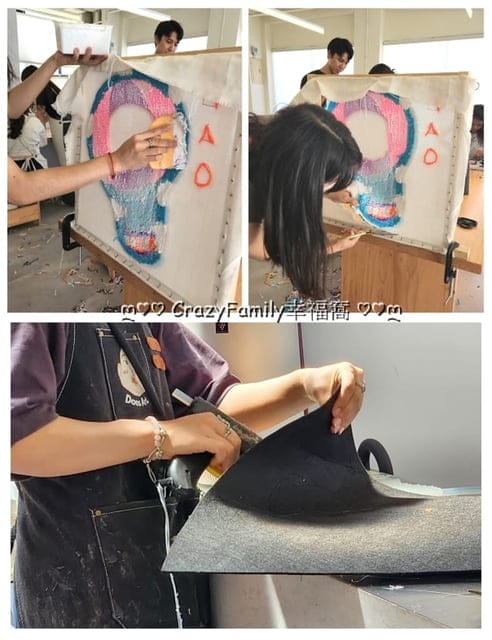 【療癒系手作】Does Art都是藝術~實用性的Tufting簇絨掛鏡