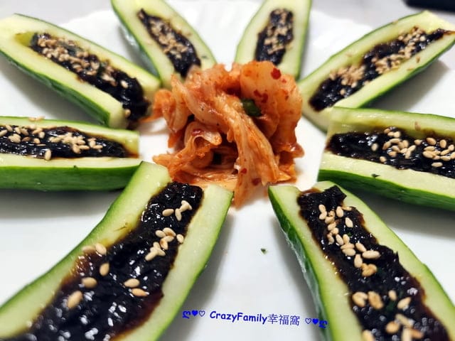ღ942就是愛料理ღ 清爽開胃的海苔醬小黃瓜