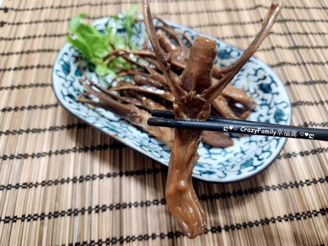 夏日居家開胃菜【黑竹園】老字號滷味雞腳凍