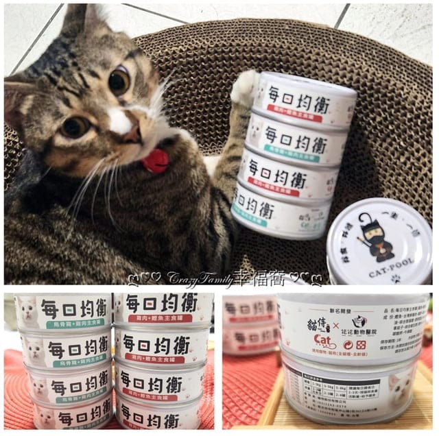 寵物食品分享￠貓侍Catpool X 花花動物醫院 泥狀每日均衡主食罐分享