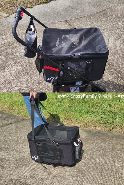 寵物推車開箱分享【Petique百嬌客】多功能Dynamic高鐵小巴